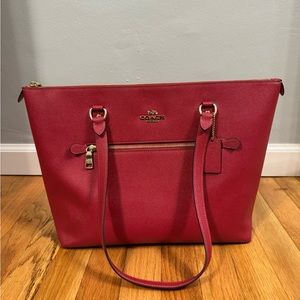Red Coach Bag
